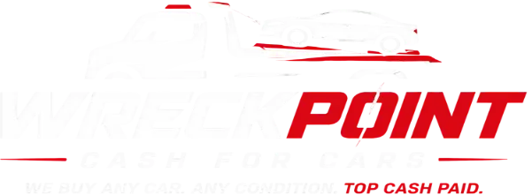 WreckPoint Cash for Cars white logo